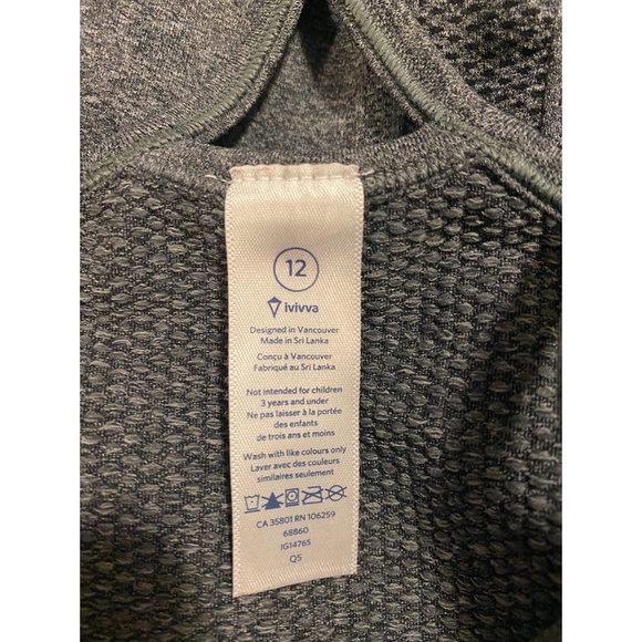 Ivivva Grey Racerback Tank Top - Picture 3 of 4